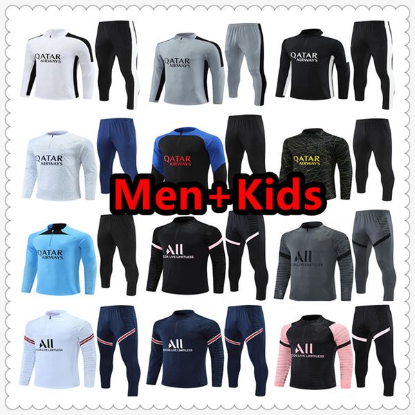 21 22 23 24 tracksuit football jerseys training suit jersey soccer shirts jacket tuta maillot survetement foot futbol chandal jogging 2122 2, Black
21 22 23 24 tracksuit football jerseys training suit jersey soccer shirts jacket tuta maillot survetement foot futbol chandal jogging 2122 2, Black