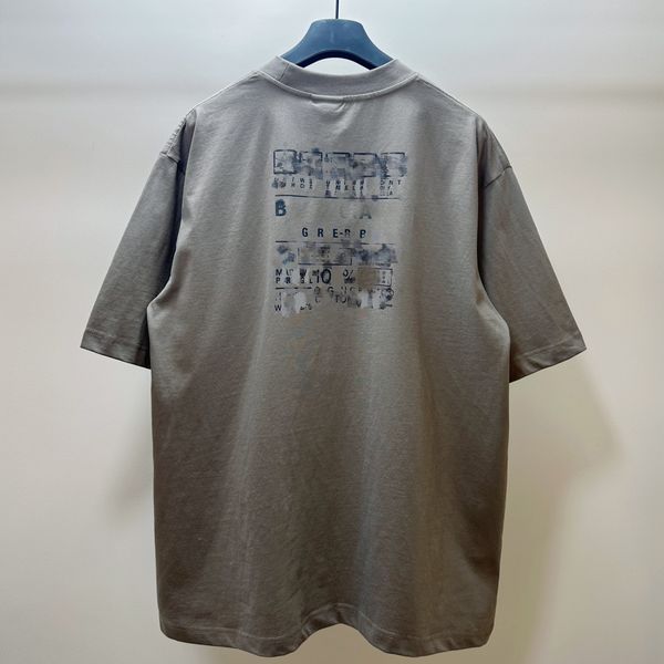 luxury women's t-shirt summer new steel print ce three-dimensional letters 3d concave and convex men's and women's same style, White
luxury women's t-shirt summer new steel print ce three-dimensional letters 3d concave and convex men's and women's same style, White