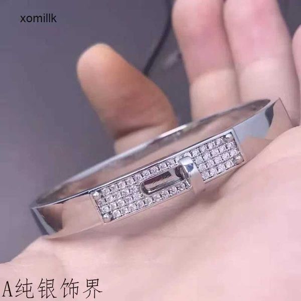 hermm gift bracelets s925 sterling silver inlaid diamond pig nose celebrity style versatile light luxury high grade cyber red temperament dl, Black 
hermm gift bracelets s925 sterling silver inlaid diamond pig nose celebrity style versatile light luxury high grade cyber red temperament dl, Black