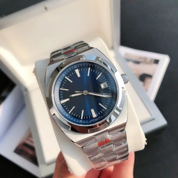 men's watch blue dial 41mm japanese original 8215 mechanical movement fully automatic winding 316l silver stainless steel super luminou, Slivery;brown
men's watch blue dial 41mm japanese original 8215 mechanical movement fully automatic winding 316l silver stainless steel super luminou, Slivery;brown