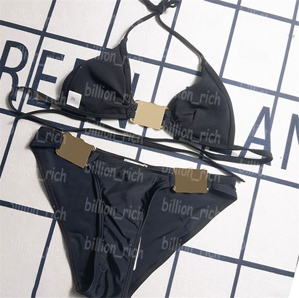 luxury women bikinis designers halter swimwear black split swimsuit fashionable beach pool spa bathing suit beach holiday bra briefs set
luxury women bikinis designers halter swimwear black split swimsuit fashionable beach pool spa bathing suit beach holiday bra briefs set