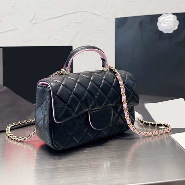 23p womens mini cf hand totes lambskin bags genuine leather golden tone metal hardware matelasse chain crossbody shoulder designer handbags
23p womens mini cf hand totes lambskin bags genuine leather golden tone metal hardware matelasse chain crossbody shoulder designer handbags