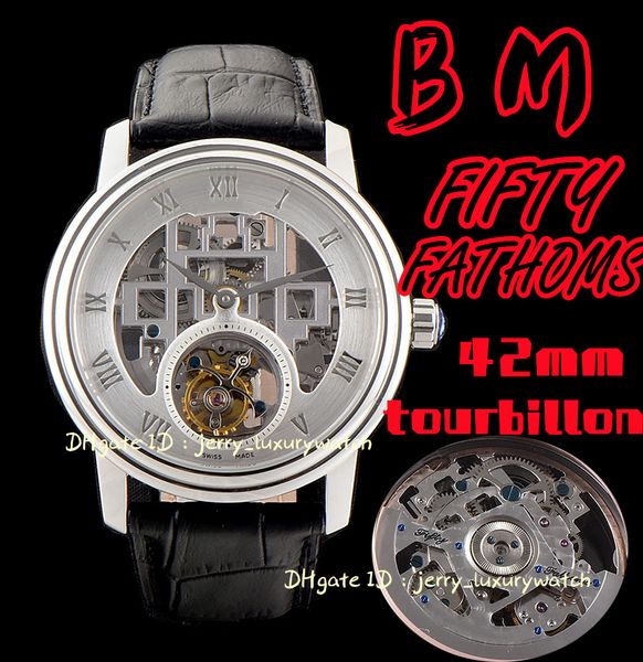 bm luxury men's watch fifty fathoms tourbillon series rose gold watch (cowhide - rose gold - black hollow out dial, asia tourbillon man, Slivery;brown
bm luxury men's watch fifty fathoms tourbillon series rose gold watch (cowhide - rose gold - black hollow out dial, asia tourbillon man, Slivery;brown