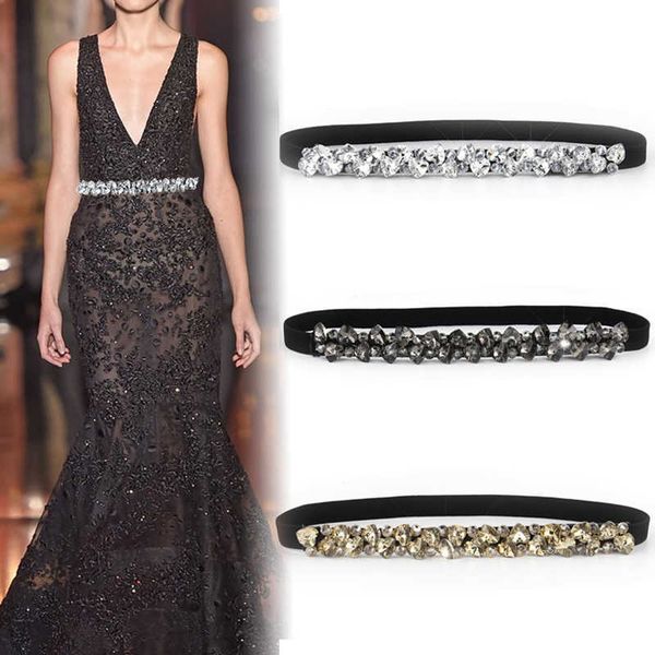 other fashion accessories women shiny rhinestone crystal belts elastic black nylon thin waist belts elegant female lady waistbands dress acc, Silver
other fashion accessories women shiny rhinestone crystal belts elastic black nylon thin waist belts elegant female lady waistbands dress acc, Silver