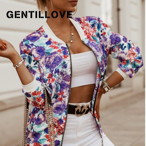 pants floral printed women jacket autumn winter fashion o neck long sleeve zipper pocket casual coats bomber outwear streetwear, White
pants floral printed women jacket autumn winter fashion o neck long sleeve zipper pocket casual coats bomber outwear streetwear, White