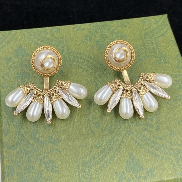 pearl charm earrings designer for woman 925 silver needle earrings brass fashion jewelry supply, Golden
pearl charm earrings designer for woman 925 silver needle earrings brass fashion jewelry supply, Golden