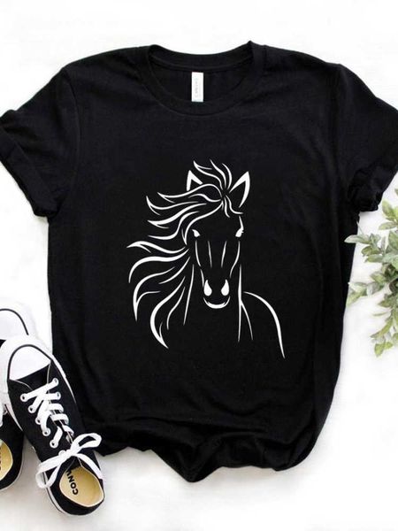 horse lover print women t shirt short sleeve o neck loose women tshirt ladies tee shirt clothes camisetas mujer, White
horse lover print women t shirt short sleeve o neck loose women tshirt ladies tee shirt clothes camisetas mujer, White