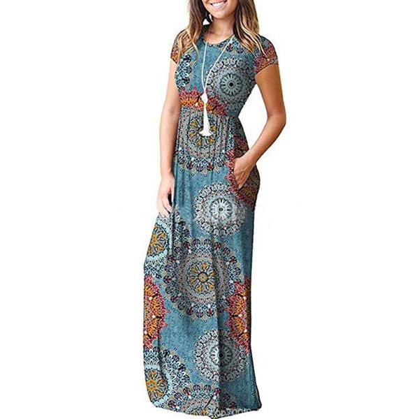 dresses women dresses summer elegant print boho beach maxi dress wrap sundress robe pocket short sleeve casual floorlength dresses, Black;gray
dresses women dresses summer elegant print boho beach maxi dress wrap sundress robe pocket short sleeve casual floorlength dresses, Black;gray