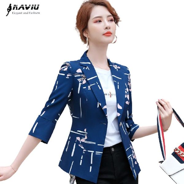 pants printed blazer women spring new high end fashion temperament slim half sleeve formal jacket offic, White
pants printed blazer women spring new high end fashion temperament slim half sleeve formal jacket offic, White