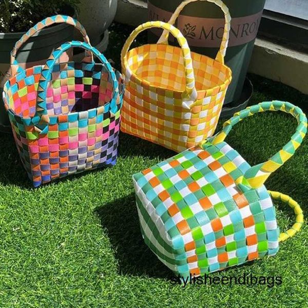 stylisheendibags shoulder bags spring and summer new colored plastic woven basket mini small bag women's handbag beach bag storage smal
stylisheendibags shoulder bags spring and summer new colored plastic woven basket mini small bag women's handbag beach bag storage smal