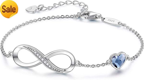 cde infinity heart symbol charm bracelet womens9 25s terlings ilvers tainlesss teela djustablea nniversarym othersda yje welrygi ftbi rthday, Black
cde infinity heart symbol charm bracelet womens9 25s terlings ilvers tainlesss teela djustablea nniversarym othersda yje welrygi ftbi rthday, Black