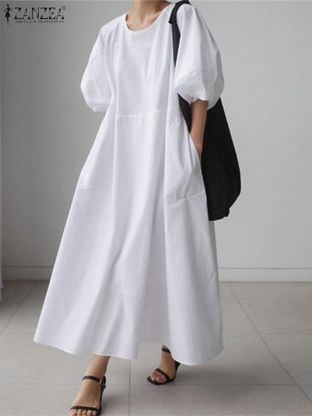 dresses 2022 zanzea oversize summer sundress fashion women half sleeve casual loose dress kaftan solid baggy holiday vestidos robe femme, Black;gray
dresses 2022 zanzea oversize summer sundress fashion women half sleeve casual loose dress kaftan solid baggy holiday vestidos robe femme, Black;gray