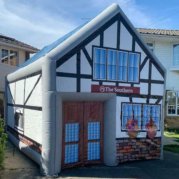 5x5mh mordern 6x4m outdoor party inflatable bar pub pub tent nightclub house for garden use
5x5mh mordern 6x4m outdoor party inflatable bar pub pub tent nightclub house for garden use