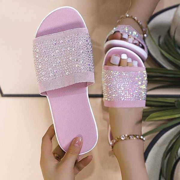 slippers 2022 new fly weaving plus size slippers women shoes fashion rhinestones breathable wedge casual flat summer sandals female j230502, Black
slippers 2022 new fly weaving plus size slippers women shoes fashion rhinestones breathable wedge casual flat summer sandals female j230502, Black