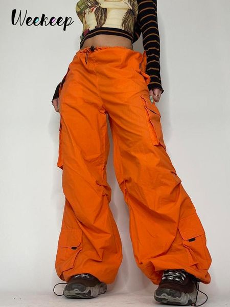 capris weekeep harajuku cargo pants for women big pocket cool streetwear sweatpants y2k girls trousers high waist wide leg pants casual, Black;white
capris weekeep harajuku cargo pants for women big pocket cool streetwear sweatpants y2k girls trousers high waist wide leg pants casual, Black;white