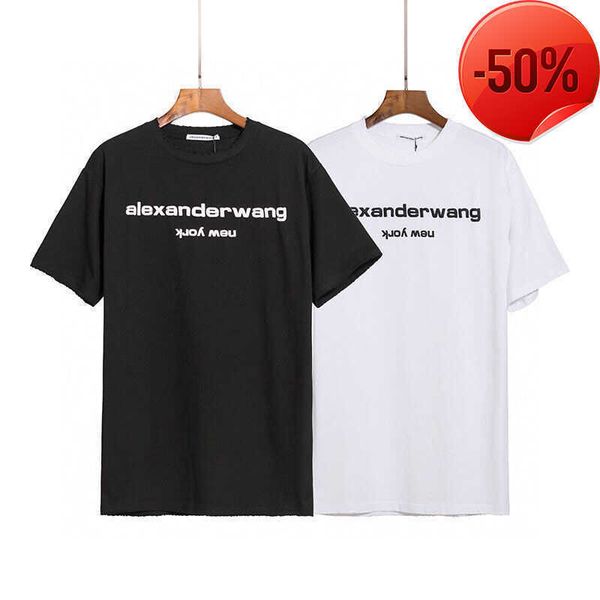 t shirt for women the correct of alexander foaming letters printed men and women's lovers short-sleeved t-shirts ins ucy2, White
t shirt for women the correct of alexander foaming letters printed men and women's lovers short-sleeved t-shirts ins ucy2, White