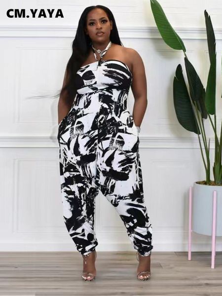 pants cm.yaya plus size tie dye women halter neck haren sleeveless jumpsuit for 2022 summer streetwear hip hop ins overall playsuit, Black
pants cm.yaya plus size tie dye women halter neck haren sleeveless jumpsuit for 2022 summer streetwear hip hop ins overall playsuit, Black