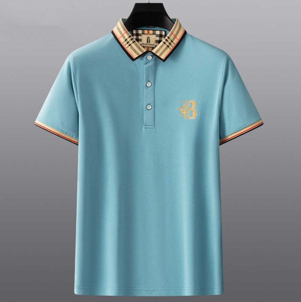 2023high end embroidered short sleeved cotton polo shirt men s t korean fashion clothing summer luxury 220606, White;black
2023high end embroidered short sleeved cotton polo shirt men s t korean fashion clothing summer luxury 220606, White;black