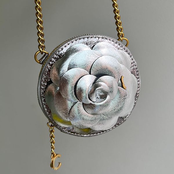 23 camellia round evening bag women designer mini purse real leather gold metal hardware crossbody shoulder handbag lady lovely flower zippe
23 camellia round evening bag women designer mini purse real leather gold metal hardware crossbody shoulder handbag lady lovely flower zippe