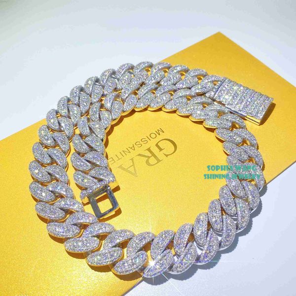 wholesale custom hip hop jewelry lab diamond moissanite 20mm silver cuban link chain
wholesale custom hip hop jewelry lab diamond moissanite 20mm silver cuban link chain
