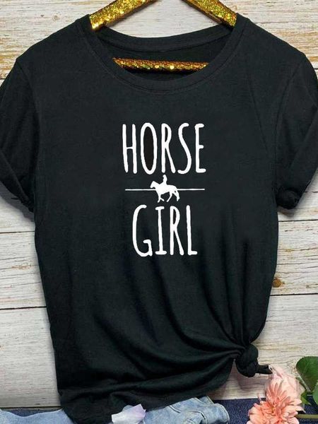 horse girl letter print t shirt women short sleeve o neck loose tshirt summer women causal tee shirt camisetas mujer, White
horse girl letter print t shirt women short sleeve o neck loose tshirt summer women causal tee shirt camisetas mujer, White