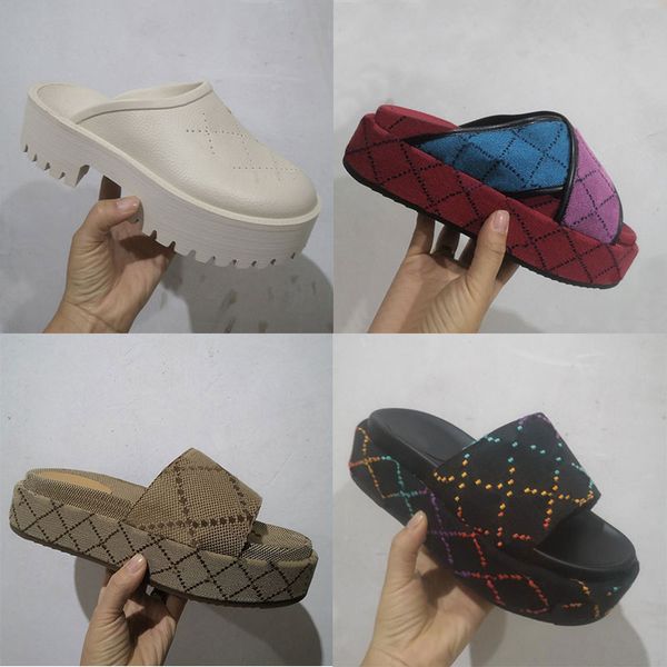 size 36-45 luxurys designer sandals women platforms floral brocade slippers flats rubber platform multi mens womens loafers casual slides, Black
size 36-45 luxurys designer sandals women platforms floral brocade slippers flats rubber platform multi mens womens loafers casual slides, Black