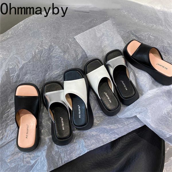 slippers 2023 summer slippers fashion open toe women slides ladies comfort thick sole wedges beach vacation sandalias flip flop j230502, Black
slippers 2023 summer slippers fashion open toe women slides ladies comfort thick sole wedges beach vacation sandalias flip flop j230502, Black