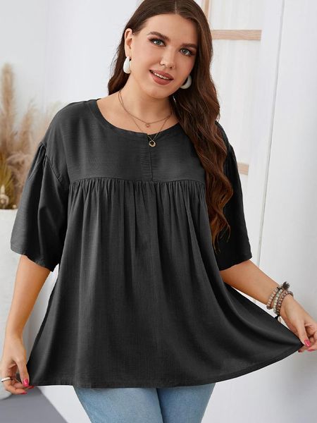 t-shirt 2022 women summer loose cotton t shirt women's for clothing fashion solid casual street blouse tee plus size tunic peplum, Black
t-shirt 2022 women summer loose cotton t shirt women's for clothing fashion solid casual street blouse tee plus size tunic peplum, Black