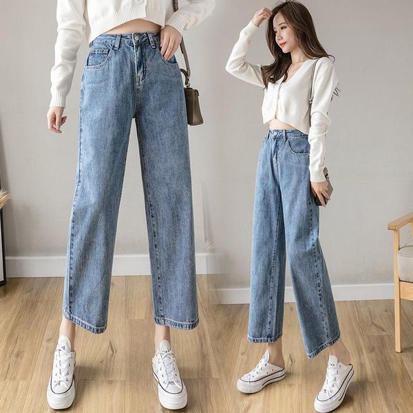 jeans spring summer autumn straight wide leg jeans pants korean style school ladies girls denim trousers casual high waist blue pants
jeans spring summer autumn straight wide leg jeans pants korean style school ladies girls denim trousers casual high waist blue pants