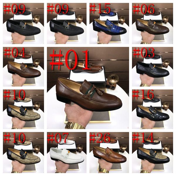 men's classic designer luxury dress loafers outdoor fashion slip on formal leather shoe for men gold club party business shoes, Black
men's classic designer luxury dress loafers outdoor fashion slip on formal leather shoe for men gold club party business shoes, Black