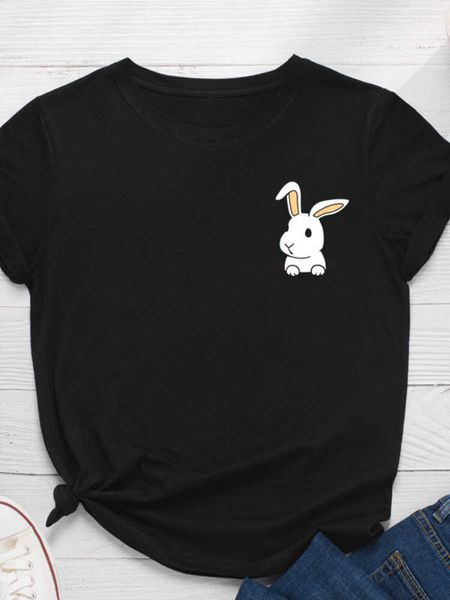 pocket bunny print women t shirt short sleeve o neck loose women tshirt ladies tee shirt clothes camisetas mujer, White
pocket bunny print women t shirt short sleeve o neck loose women tshirt ladies tee shirt clothes camisetas mujer, White