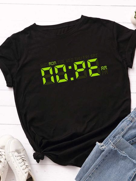 alarm clock display nope print women t shirt short sleeve o neck loose women tshirt ladies tee shirt camisetas mujer, White
alarm clock display nope print women t shirt short sleeve o neck loose women tshirt ladies tee shirt camisetas mujer, White