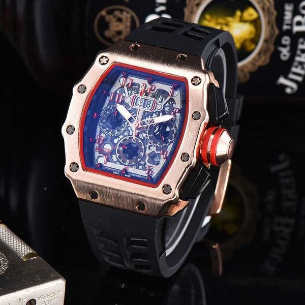 richa milles mechanical watch mens huang zitao same style hollow out wine bucket quartz six pin multi function, Slivery;black
richa milles mechanical watch mens huang zitao same style hollow out wine bucket quartz six pin multi function, Slivery;black