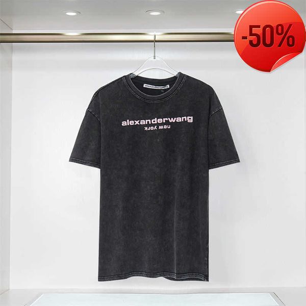 t shirt for women red fashion brand alexander short-sleeved mesh 2023 loose versatile pure new cotton couple t-shirt bi7s, White
t shirt for women red fashion brand alexander short-sleeved mesh 2023 loose versatile pure new cotton couple t-shirt bi7s, White