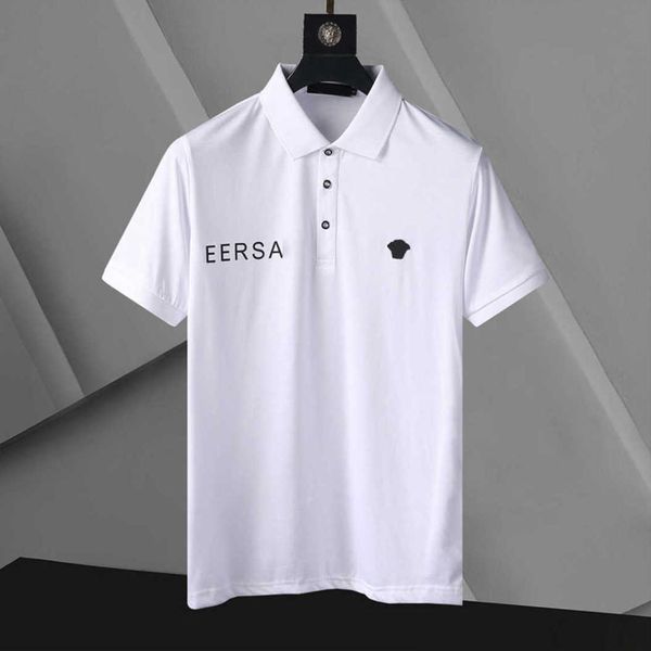 t polo vercace medusas versage high fashion shirt embroidered polos cotton t-shirt shirtl men casual street collar polosl shirts m-4xl, White;black
t polo vercace medusas versage high fashion shirt embroidered polos cotton t-shirt shirtl men casual street collar polosl shirts m-4xl, White;black