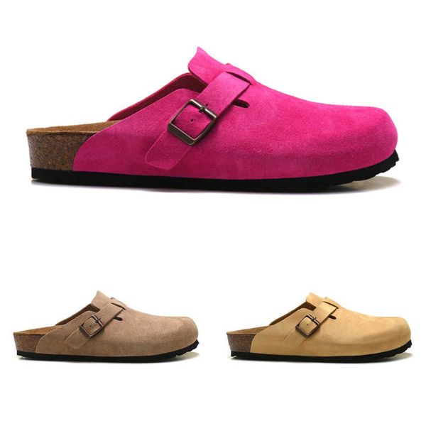 sandals birks boston clogs designer men women slide slippers soft footbed clog suede leather buckle strap shoes woody outdoor indoor motion, Black
sandals birks boston clogs designer men women slide slippers soft footbed clog suede leather buckle strap shoes woody outdoor indoor motion, Black