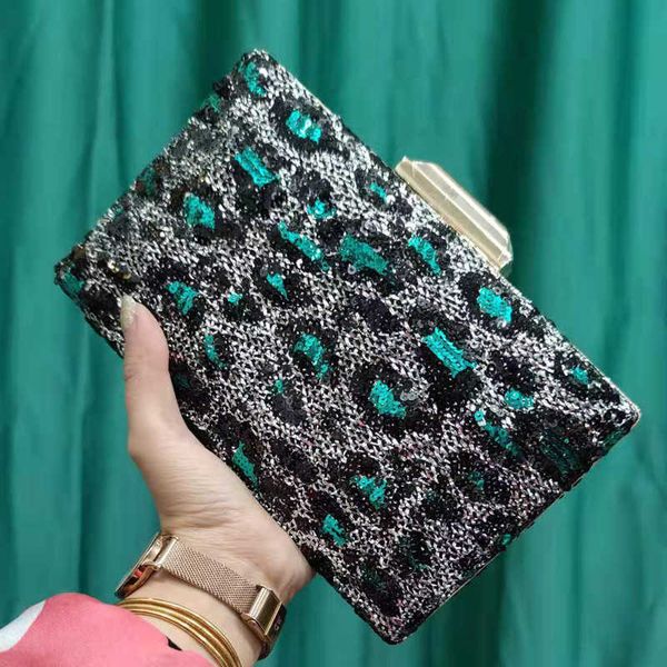 evening bags sequined green color women party wedding chain shoulder handbags luxury golden clutch purse 230427
evening bags sequined green color women party wedding chain shoulder handbags luxury golden clutch purse 230427