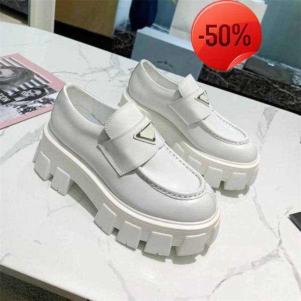 platform loafers designer shoes sneakers leather chunky shoe soft cowhide triangle rubber black shiny round head sneaker thick bottom with
platform loafers designer shoes sneakers leather chunky shoe soft cowhide triangle rubber black shiny round head sneaker thick bottom with