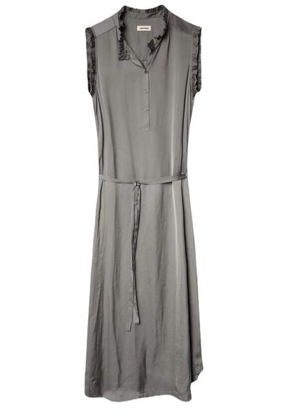 casual dresses zadig & voltaire women polyester midi dress sleeveless fit & flare shirt dress, Black;gray
casual dresses zadig & voltaire women polyester midi dress sleeveless fit & flare shirt dress, Black;gray