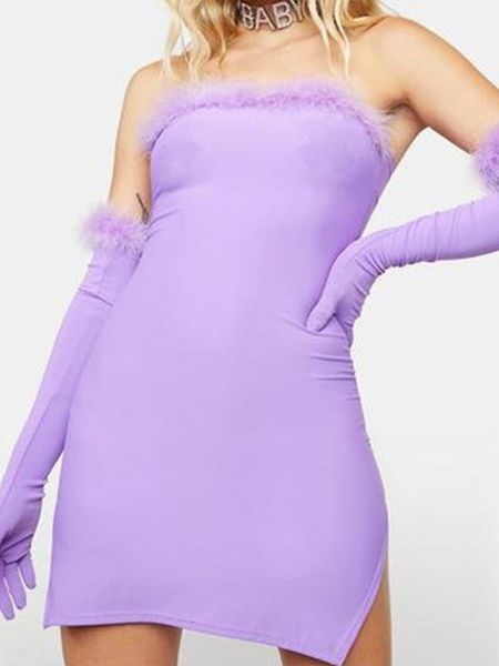 dresses ladies fashion basic slash neck skinny party club dress faux featherembellished backless slit mini dresses with gloves new, Black;gray
dresses ladies fashion basic slash neck skinny party club dress faux featherembellished backless slit mini dresses with gloves new, Black;gray