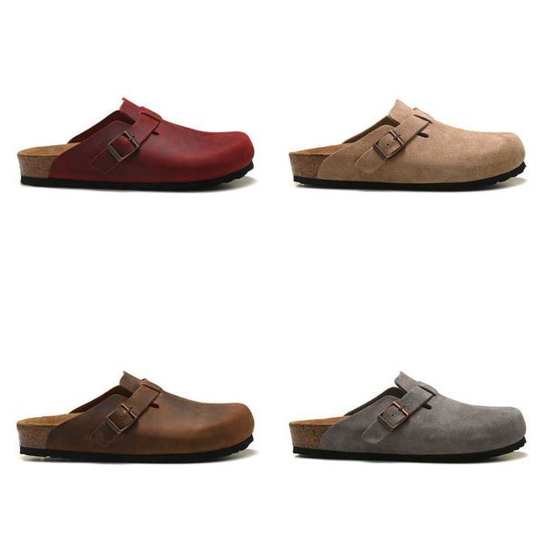 slippers boston clogs designer sandals men women slide slippers soft clog suede leather buckle strap shoes woody outdoor indoor brown motion, Black
slippers boston clogs designer sandals men women slide slippers soft clog suede leather buckle strap shoes woody outdoor indoor brown motion, Black