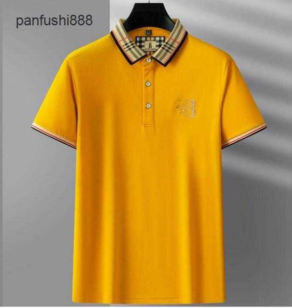 luxury polo shirt summer burbrerys men's lapel short-sleeved letter embroidery t-shirt fashion cotton half-sleeved polo shirts men tide, White;black
luxury polo shirt summer burbrerys men's lapel short-sleeved letter embroidery t-shirt fashion cotton half-sleeved polo shirts men tide, White;black