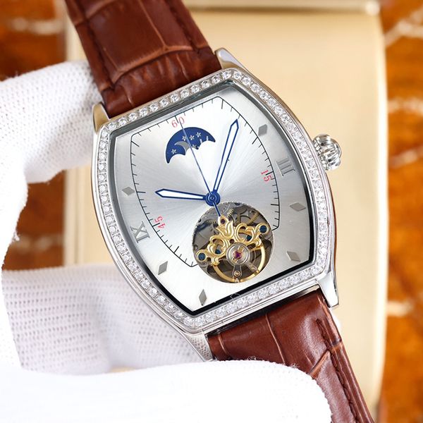 mens watch automatic mechanical 42mm sports watch classic fashion men's watch business designer watch stainless steel waterproof monte, Slivery;brown
mens watch automatic mechanical 42mm sports watch classic fashion men's watch business designer watch stainless steel waterproof monte, Slivery;brown