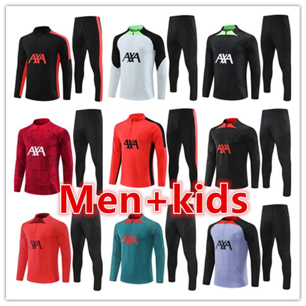 22 23 24 mens tracksuits qualitt soccer team training suit 2023 2024 men and kids football tracksuit jerseys jacket jogging kit, White;black
22 23 24 mens tracksuits qualitt soccer team training suit 2023 2024 men and kids football tracksuit jerseys jacket jogging kit, White;black