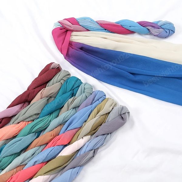ombre bubble chiffon hijabs for women muslim scarves tie-dyed headscarf wrap foulard islamic headband headwrap turban stoles, Blue;gray
ombre bubble chiffon hijabs for women muslim scarves tie-dyed headscarf wrap foulard islamic headband headwrap turban stoles, Blue;gray