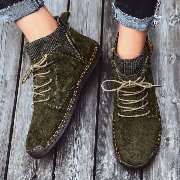 new winter mens boots thick plush warm mens snow boots suede mens ankle boots handmade mens boots winter outdoor mens shoes, Black
new winter mens boots thick plush warm mens snow boots suede mens ankle boots handmade mens boots winter outdoor mens shoes, Black