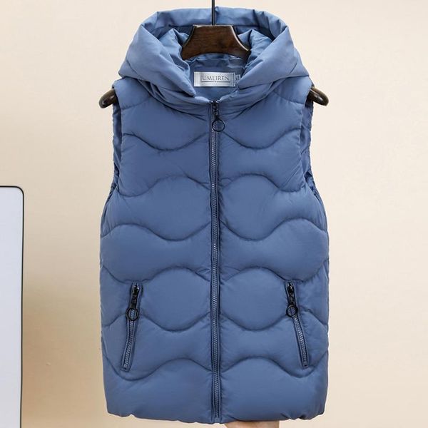 vests women autumn winter cotton vest casual hooded sleeveless vest jacket for female solid slim warm zipper waistcoat 2021, Black;white
vests women autumn winter cotton vest casual hooded sleeveless vest jacket for female solid slim warm zipper waistcoat 2021, Black;white
