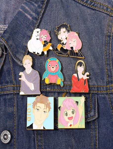 spy family enamel pins custom anya yor loid forger damian brooches anime lapel badges cartoon jewelry gift for kids friends3921075, Blue
spy family enamel pins custom anya yor loid forger damian brooches anime lapel badges cartoon jewelry gift for kids friends3921075, Blue
