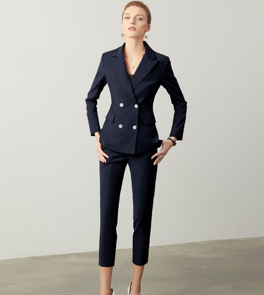 new dark navy women's pant suits 2 pieces mother's dress slim fit ladies office evening work wear tuxedos jacket pants, Black;red
new dark navy women's pant suits 2 pieces mother's dress slim fit ladies office evening work wear tuxedos jacket pants, Black;red