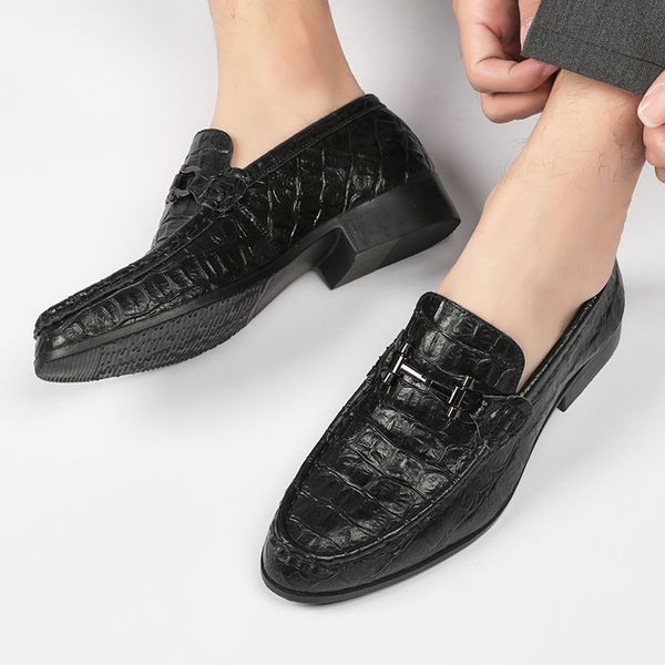 men streetwear fashion business casual thick platform big size leather wedding loafers shoes harajuku korean man leather shoes, Black
men streetwear fashion business casual thick platform big size leather wedding loafers shoes harajuku korean man leather shoes, Black